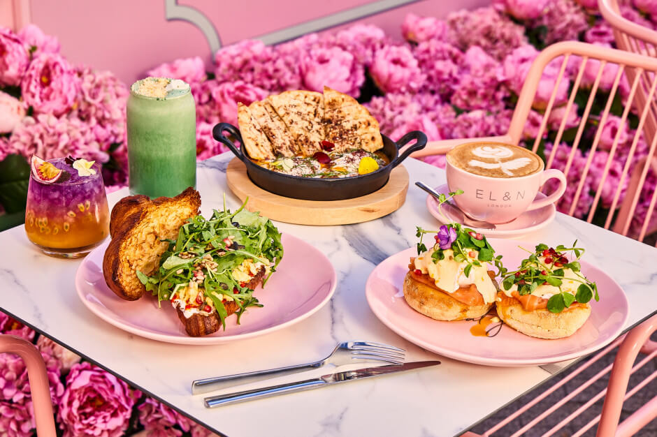 Instagramowe jedzenie - zdjęcie: kawiarnia EL&N Warszawa